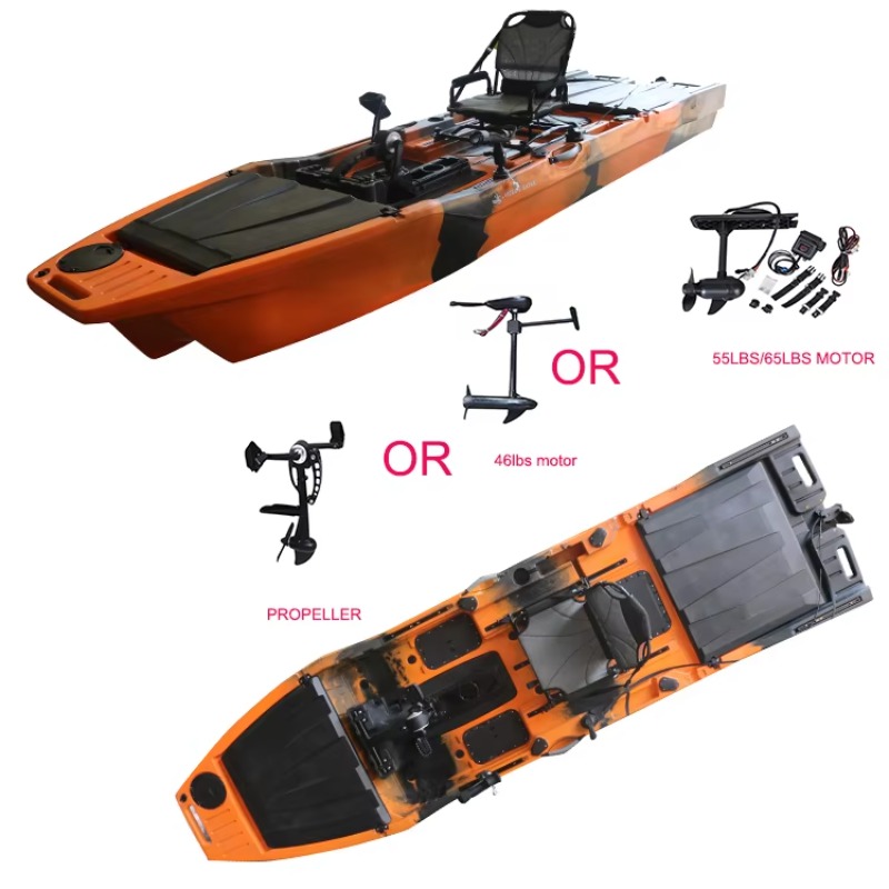 Fishing Boat Trolling Motor - Viking 12.6FT Tek Kişilik Kayak Pedal