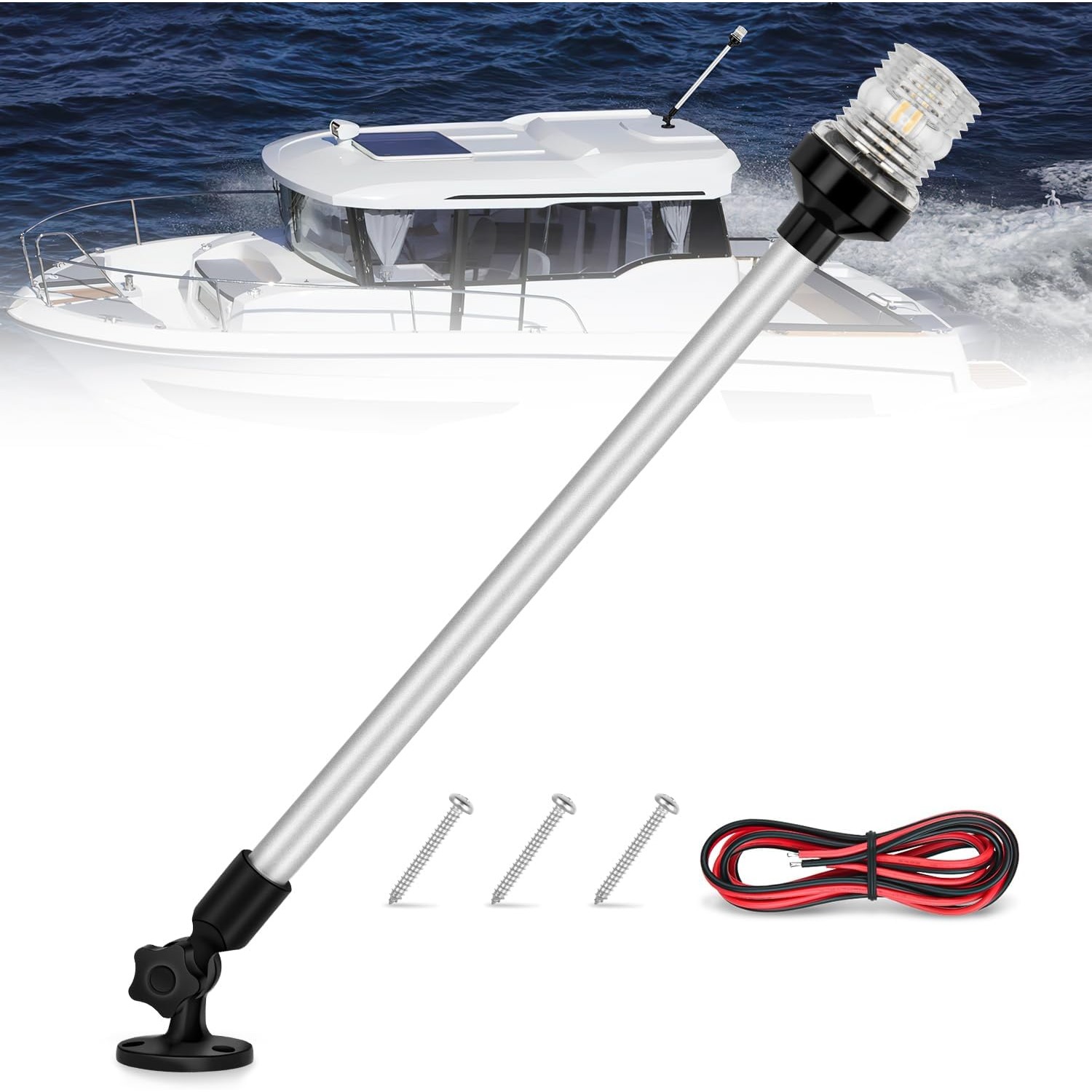 Fishing Boat Anchor - Nilight Deniz Teknesi Kıç Lambası 24