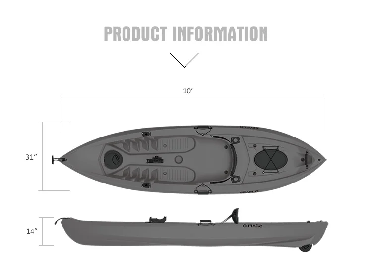 10ft 1 kişi HDPE plastik tekne - Fishing Boat Aluminum incelemesi ve fiyatı